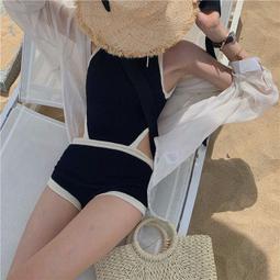 連體泳衣女士遊泳衣女款ins風女式保守大碼2024新款溫泉泳裝 歷史價格詳細信息