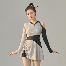 【徐蘇蘇 烏龍茶凍】2023新款爆款保守泡溫泉顯瘦遮肚夏季泳衣女 歷史價格詳細信息