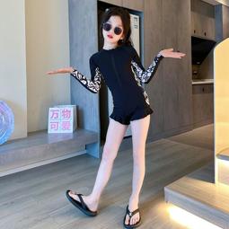 女童泳衣12歲2023夏季新款兒童女孩連身泳裝女童中大童保守遊泳衣 歷史價格詳細信息