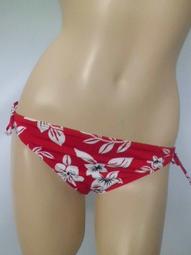 ★尋夢小舖★〈周年慶-全館服飾同價位買一送一〉紅色扶桑花綁帶低腰三角泳褲 S.M.L號 比基尼必搭 價格比較,價格查詢,歷史價格詳細信息