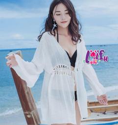 罩衫來福，B271上衣後露網紗速乾罩衫可搭泳衣正品M-3L，單上衣售價449元 歷史價格詳細信息