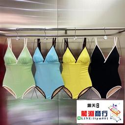 龍淵商行「泳衣泳褲」深V露背泳衣小胸微胖顯瘦連身性感女生黑色無袖性感大胸溫泉 歷史價格詳細信息