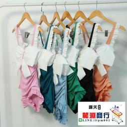 龍淵商行「泳衣泳褲」抹胸蝴蝶結連身三角比基尼溫泉無鋼圈帶胸墊無袖休閒純色泳衣 價格比較,價格查詢,歷史價格詳細信息