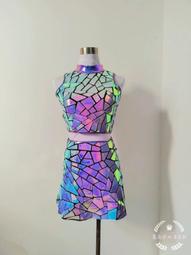 【好康推薦】DJ新款銀色未來感科技男女性感gogo夜店酒吧熒光主題ds開場秀演出 歷史價格詳細信息