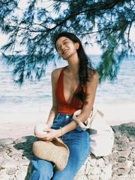 【好康推薦】顯瘦三角比基尼泳裝分體藍性感聚攏大小胸系帶三點式泡溫泉泳衣女 歷史價格詳細信息