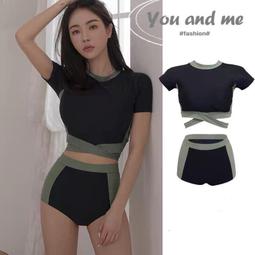 現貨新款韓版泳衣 女生泳衣 速乾高腰露肚泳衣 兩件式泳衣 學生泳衣 浮潛游泳衣 女生泳裝 運動 度假泳裝溫泉泳裝【雅妤精選】 歷史價格詳細信息