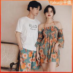 大尺碼情侶泳衣女款連身遮肚顯瘦保守泡溫泉2023新款男士沙灘褲泳裝 歷史價格詳細信息