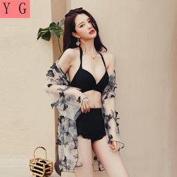 泳衣女純欲風2022新款爆款遮肚顯瘦泡溫泉遊泳衣性感連體裙泳裝女 歷史價格詳細信息