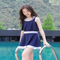 【女生遊泳衣】遊泳衣女保守連體裙式性感遮肚顯瘦小胸聚攏學生泡溫泉ins泳裝 JE02 歷史價格詳細信息