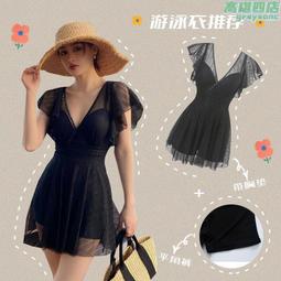 大碼微胖女生V領赫本風連衣裙梨型身材胖mm黑色遮肚顯瘦裙子夏季 歷史價格詳細信息