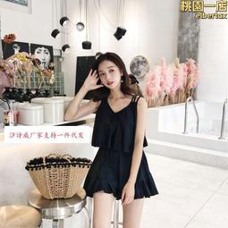 遊泳衣女款韓國保守ins日系可愛露背連體泳裝性感純欲遊泳衣 歷史價格詳細信息