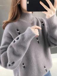 秋冬新款水貂絨襪子女 中筒襪秋冬毛毛襪女生 刷毛加厚保暖冬天地板月子長襪 休閒襪 歷史價格詳細信息