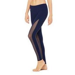 Alo Ripped Warrior Sports Bra High Neck in Gravel Size Medium 歷史價格詳細信息