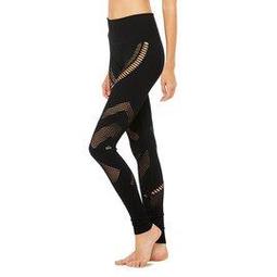 Alo Ripped Warrior Sports Bra High Neck in Gravel Size Medium 歷史價格詳細信息