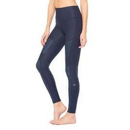 Alo Ripped Warrior Sports Bra High Neck in Gravel Size Medium 歷史價格詳細信息