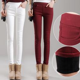 女童加絨加厚褲子秋冬款外穿三層夾棉中大童棉褲冬季洋派運動厚棉褲 歷史價格詳細信息