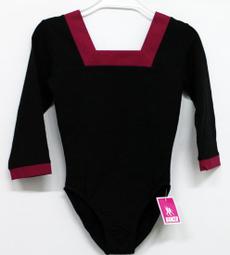 長袖連身瑜珈服/芭蕾舞衣(棉,前裡)#M(胸圍25.4")~1093-3 歷史價格詳細信息