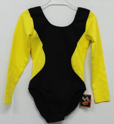 長袖連身瑜珈服/芭蕾舞衣(棉,前裡)#M(胸圍25.4")~1093-3 歷史價格詳細信息