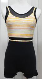 連身瑜珈服/芭蕾舞衣(萊卡,前裡)#M(胸圍27&quot;)No.08 歷史價格詳細信息