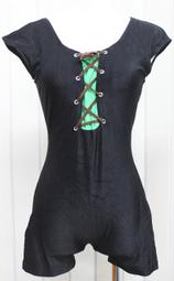 連身短褲瑜珈服/芭蕾舞衣(萊克,固定胸墊)#M(胸圍26&quot;)~801657 歷史價格詳細信息