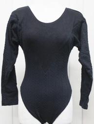 長袖連身瑜珈服/芭蕾舞衣(棉,前裡)#M(胸圍25.4")~1093-3 歷史價格詳細信息