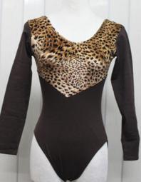 長袖連身瑜珈服/芭蕾舞衣(棉,前裡)#M(胸圍25.4")~1093-3 歷史價格詳細信息