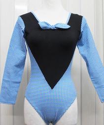 長袖連身瑜珈服/芭蕾舞衣(棉,前裡)#M(胸圍25.4")~1093-3 歷史價格詳細信息