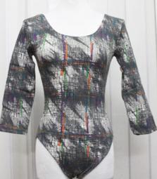 長袖連身瑜珈服/芭蕾舞衣(棉,前裡)#M(胸圍25.4")~1093-3 歷史價格詳細信息