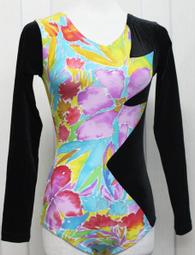 連身瑜珈服/芭蕾舞衣(萊卡,前裡)#M(胸圍27&quot;)No.08 歷史價格詳細信息