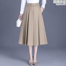 2024春季新款半身裙時尚長裙高腰性感開叉牛仔A字裙 歷史價格詳細信息