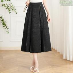 半身裙女2024新款夏粉色高級褶皺牛仔裙女小個子輕熟 歷史價格詳細信息