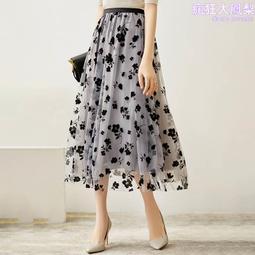 2023年夏季新款碎花遮胯高腰氣質薄款顯瘦a字裙中長款碎花半身裙 歷史價格詳細信息