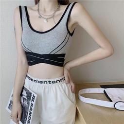 運動型內衣 瑜珈背心 無鋼圈內衣 胸墊背心 半身背心 小可愛 防走光內搭衣 日系運動內衣 背心內衣抹胸 小背心 吊帶裹胸 歷史價格詳細信息