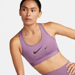 Nike 運動內衣 Swoosh Bra 女款 運動 中強度支撐 跑步 路跑 拳擊 重訓 粉/黑/灰 任選 【ACS】 歷史價格詳細信息