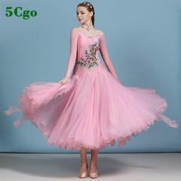 5Cgo【快樂窩】摩登舞裙連衣裙連身女交誼舞大擺裙國標舞練功服華爾茲比賽裙舞衣黑紅寶藍t675184705935開發票可 歷史價格詳細信息