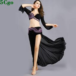 5Cgo【快樂窩】肚皮舞連衣裙遮肚露腰性感顯瘦長裙舞衣莫代爾東方舞裙練功服t605678514217開發票可批發 歷史價格詳細信息