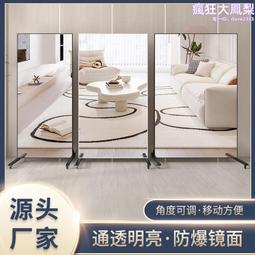 移動全身鏡實木落地家用臥室旋轉穿衣鏡洞洞板收納衣帽架鏡子一體 歷史價格詳細信息