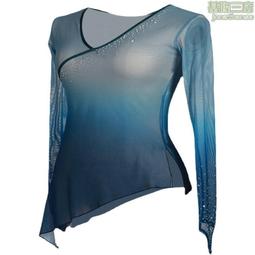 身韻基訓紗衣藝考水鉆古典舞蹈服女練功服短袖漸變新款演出服古風_佳美優品 歷史價格詳細信息
