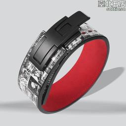 新款牛皮健身健美舉重腰帶男女士深蹲硬拉壺鈴運動護腰帶護具 歷史價格詳細信息