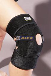 ALEX T-24 調整型雙側條護膝  透氣網布/加強支撐/穿戴簡便 83AL0T24 歷史價格詳細信息