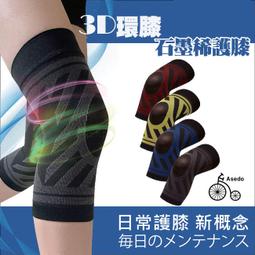 Asedo亞斯多 石墨烯彈力發熱護膝 減壓 貼合 運動護膝 護具 MIT台灣製造【啾省小舖】 歷史價格詳細信息