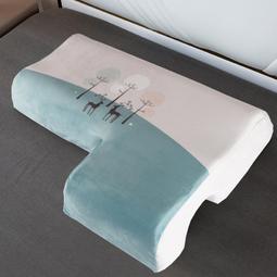 【情侶枕專用枕套-森林雙鹿綠】枕套 護頸枕 情侶抱抱枕 不壓手情侶枕【BE1037】 歷史價格詳細信息