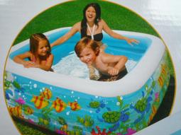 intex 57470新款 嬰幼兒充氣遮陽遊泳戲水池家用寶寶洗澡球池 歷史價格詳細信息