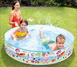 INTEX 免充氣海洋世界幼童戲水游泳池183x38cm(56452N) 歷史價格詳細信息