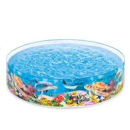 INTEX 免充氣海洋世界幼童戲水游泳池183x38cm(56452N) 歷史價格詳細信息