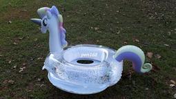 玩樂生活 加厚款 兒童可愛透明小天鵝充氣游泳圈 幼兒 浮圈 坐圈 夏天 玩水 游泳 戲水 溫泉可以用 歷史價格詳細信息