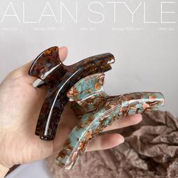 法式高級感醋酸超大號抓夾 復古四顆珍珠發抓 後腦勺多發量鯊魚夾 歷史價格詳細信息