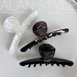 法式復古醋酸中號豹紋抓夾髮夾簡約髮夾馬尾夾鯊魚夾韓國慵懶氣質 歷史價格詳細信息