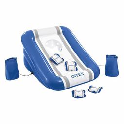 intex兒童充氣飛機坐騎遊泳泳圈卡通座騎戲水浮排成人獨角獸浮床 歷史價格詳細信息