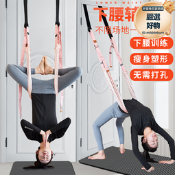 瑜伽空中吊繩健身房訓練舞蹈室內伸展承重懸掛活力設備腰帶 歷史價格詳細信息